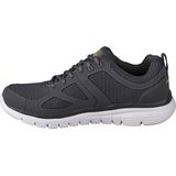Skechers - Burns-Agoura - Heren Sneakers - Grijs - Extra Comfort - Memory Foam