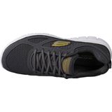 Skechers - Burns-Agoura - Heren Sneakers - Grijs - Extra Comfort - Memory Foam