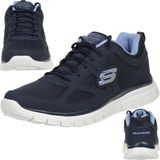 Sneakers - Burns Agoura - Zwart - Leer/Mesh/Suède - Vetering met 6 Gaten