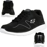 Skechers Verse - Flash Point Sneaker Heren Sneakers - Mannen - zwart wit
