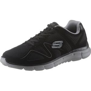 Skechers Verse Flash Point heren sneakers - Zwart - Maat 43 - Extra comfort - Memory Foam