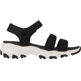 Skechers - 31514 D'Lites Fresh Catch - Sandalen - Zwart - Stof