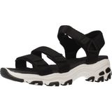 Skechers - 31514 D'Lites Fresh Catch - Sandalen - Zwart - Stof