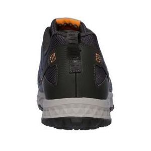 Skechers - Escape Plan - Sneakers - Zwart - Leer - Synthetisch