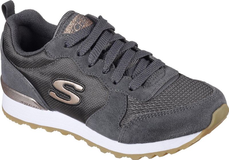 Skechers Retros-Og 85-Goldn Gurl Dames Sneakers - Charcoal