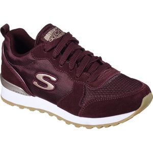 Skechers - OG 85 Gold‘n Gurl - Damessneakers - Bourgondië - Rubber Buiten- en Tussenzool