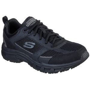 Skechers Oak Canyon-Verketta 51898-BBK, Mannen, Zwart, Sneakers,Sportschoenen, maat: 42,5