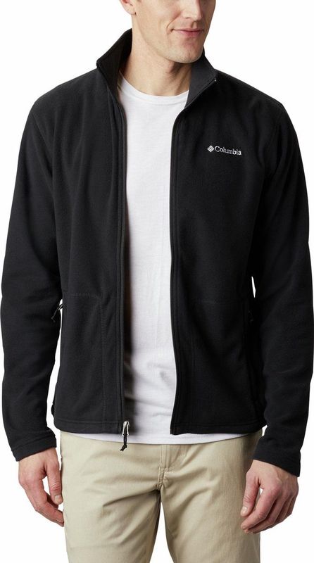 Vest Columbia Men Fast Trek Light Full Zip Fleece Black-L