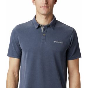Columbia - Nelson Point Polo - Poloshirt - Blauw - Ademend Materiaal