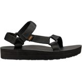 Teva Midform Universal Dames Slippers en Sandalen - Zwart  - Mesh/Synthetisch - Foot Locker