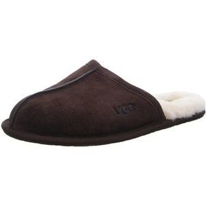 UGG M Scuff Heren Sloffen - Donkerbruin - Maat 40,5