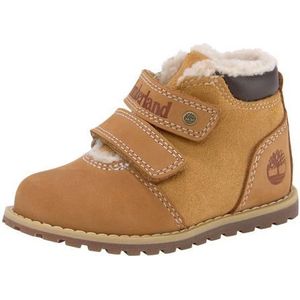 Timberland Pokey Pine Warm Lined Hook loop Laarzen Voor Peuters Beige Jongen