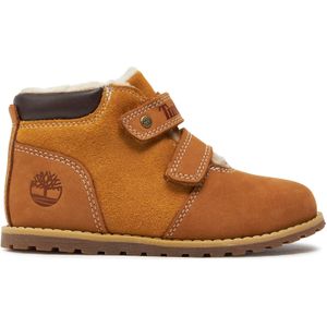 Timberland Klettboot "POKEY PINE MID WARM LINED HOOK & LOOP BOOT", Winterstiefel, Winterboots, Snowboots, Winterschuhe, gefüttert