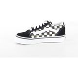 VANS - Old Skool - Skateschoenen - Zwart - Canvas en Leer