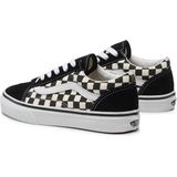 VANS - Old Skool - Skateschoenen - Zwart - Canvas en Leer