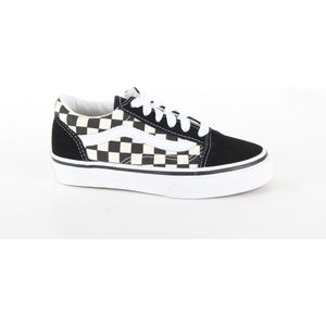 VANS - Old Skool - Skateschoenen - Zwart - Canvas en Leer