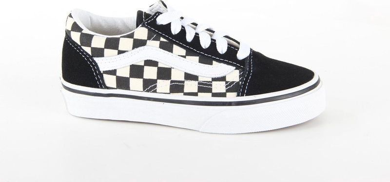 VANS - Old Skool - Skateschoenen - Zwart - Canvas en Leer