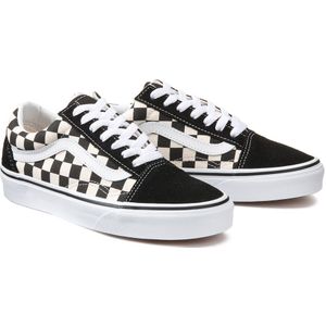 Vans Old Skool Checkerboard Sportief, zwart, 39 EU