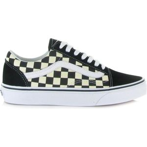 Vans UA Old Skool Primary Check - Zwart
