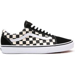 Vans - Old Skool - Sneakers - Zwart - Leer - Ronde Neus