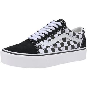 Sneakers met sleehak Old Skool Platform VANS. Canvas materiaal. Maten 38. Zwart kleur