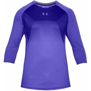 Under Armour Threadborne Vanish Power 3 4 Sleeve - Heren - Jupiter Blue