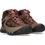 Keen Targhee III Mid Dames Wandelschoenen Weiss/Boysenberry - Bruin - Leer