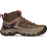Keen Targhee III Mid Dames Wandelschoenen Weiss/Boysenberry - Bruin - Leer