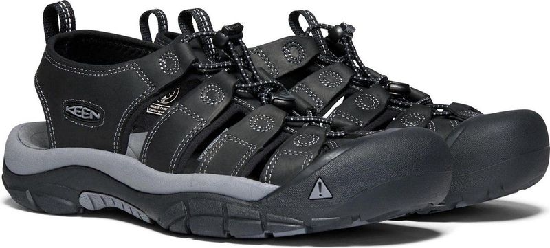 Keen - Newport - Sandaal - Zwart - Leer - Waterdicht