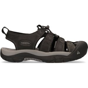Herren Sandale Trekkingsandale NEWPORT Schwarz - Black Steel... 41