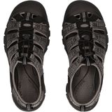 Keen Newport H2 Heren Wandelsandalen Black Steel Grey Grijs Polyester K1022252