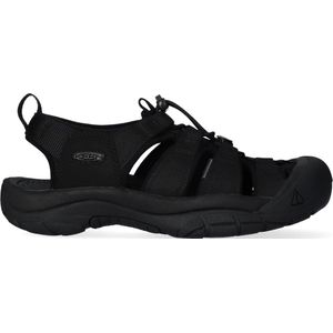 Keen Newport H2 Heren Wandelsandalen Triple Black | Zwart | Polyester | Maat 42.5 | K1022258