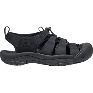 Keen Newport H2 Heren Wandelsandalen Triple Black Zwart Polyester K1022258