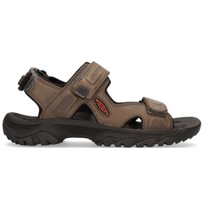 Keen Targhee III Heren Wandelsandalen Grey Black Grijs Leer K1022424