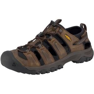 KEEN Unisex-Volwassen Heren Targhee 3 Gesloten Teen Wandelen Sport Sandalen, Bison/Mulch, 41.5 EU