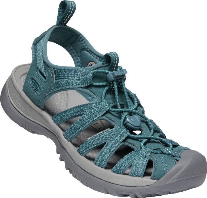 Keen Whisper Dames Wandelsandalen Smoke Blue Aqua Polyester