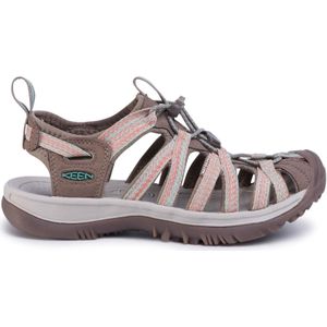 Keen - Whisper Dames Wandelsandalen Taupe/Coral - Maat 36