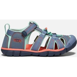 Keen Sandalen - Maat 31 - Unisex - blauw(grijs)/lichtblauw/oranje