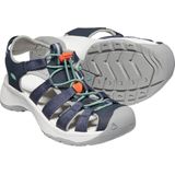 Keen Astoria West Dames Wandelsandalen Navy Beveled Glass Blauw Gerecyclede PET flessen K1023587