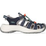 Keen Astoria West Dames Wandelsandalen Navy Beveled Glass Blauw Gerecyclede PET flessen K1023587