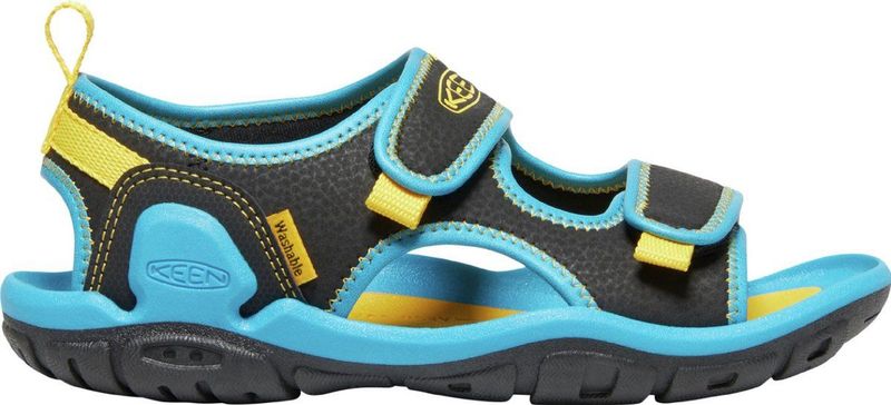 Keen - Knotch Creek Older Kids' Sandalen Black Vivid Blue