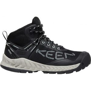 Keen Womens NXIS Evo Mid WP Wandelschoenen (Dames |zwart |waterdicht)