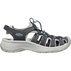 Keen - Astoria West Leather Dames Wandelsandalen Magnet/Vapor - Maat 42
