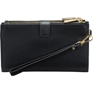 Michael Kors - Adele Portemonnee - Zwart - Leer