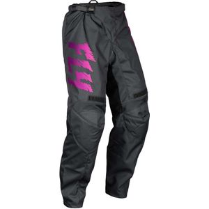 Fly Racing Fly F 16 Kinderbroek - Grijs, Houtskool en Roze
