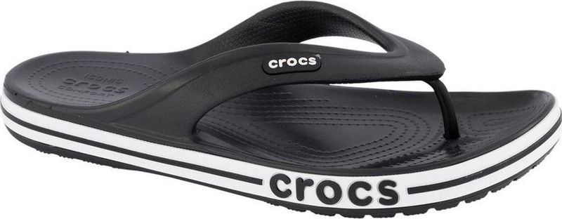 Crocs - Baya II - Flip Sandalen - Zwart/Wit - Unisex - Lichtgewicht en Sneldrogend