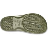 Crocs - Crocband Flip - Heren Slippers - Groen - Croslite™ Materiaal