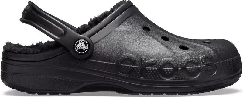 Baya Klompen - Gevoerd - Effen Motief - Ronde Neus - Platte Hak