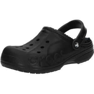 Crocs - Baya Lined Klompen - Zwart - Croslite™ Constructie - Warme Voering