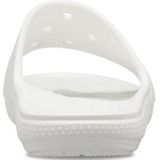 Crocs Classic Slide uniseks-volwassene Muiltje, wit wit wit 100, 48/49 EU